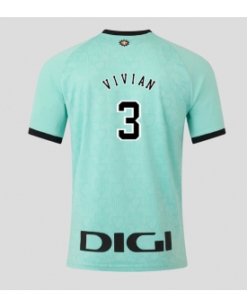 Athletic Bilbao Dani Vivian #3 Maglia Gara Terza Repliche 2025-26 Maniche Corte